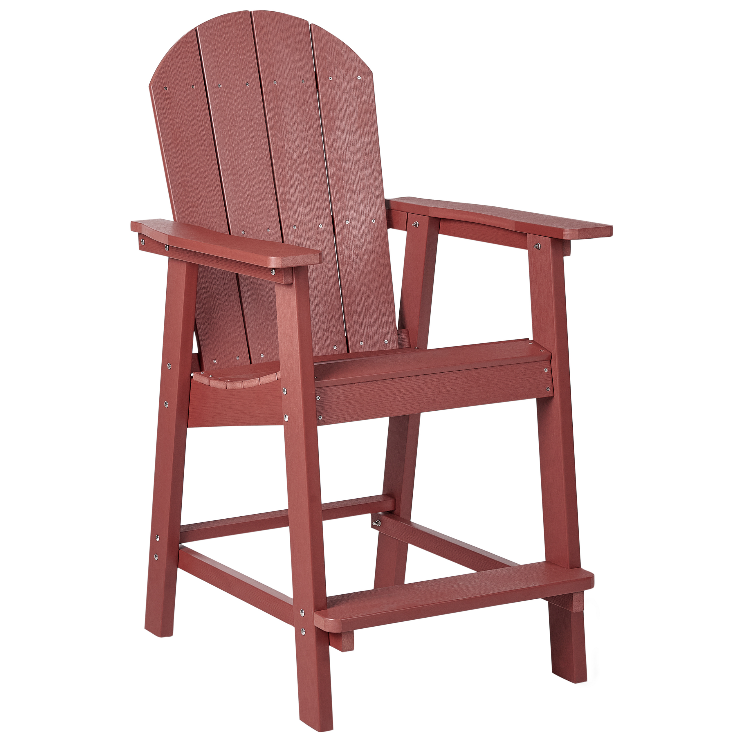 Have barstol ADIRONDACK Syntetisk materiale Rød