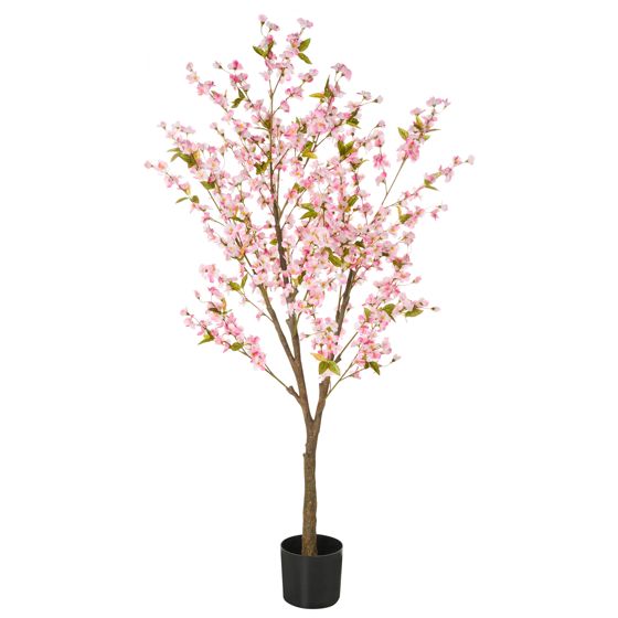 Kunstig plante CHERRY TREE 180 cm Lyserød