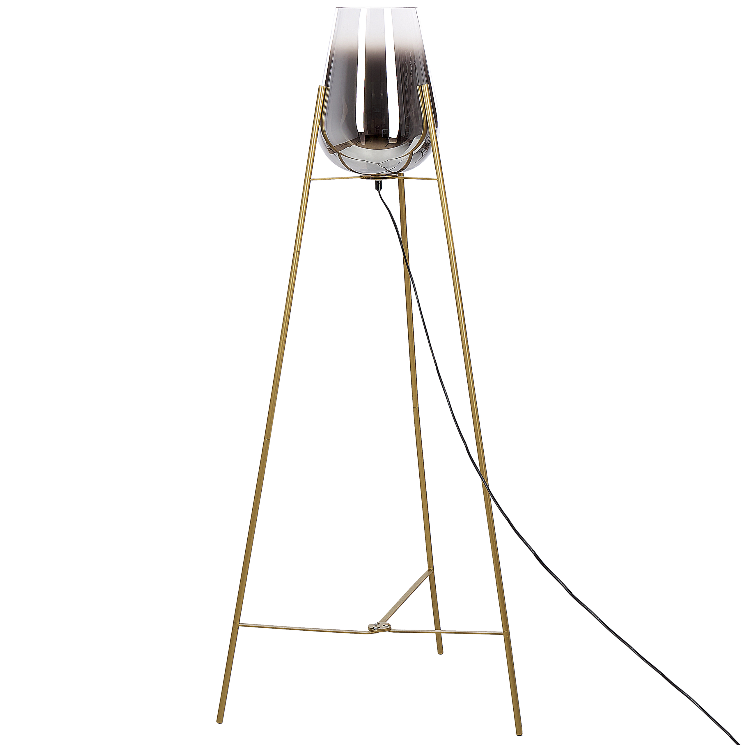 Gulvlampe MENA Metal Guld