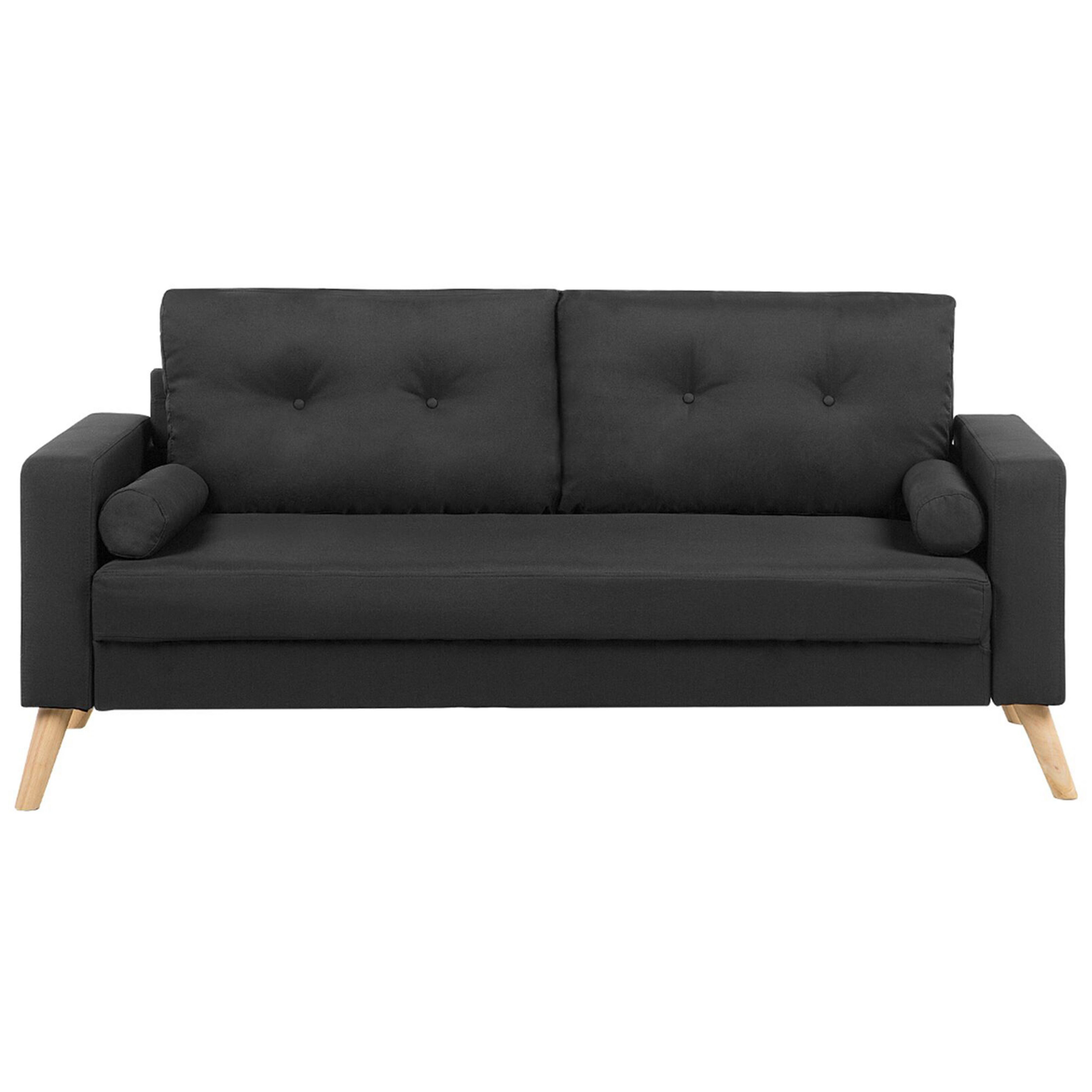 Sofa 2 personers KALMAR Sort