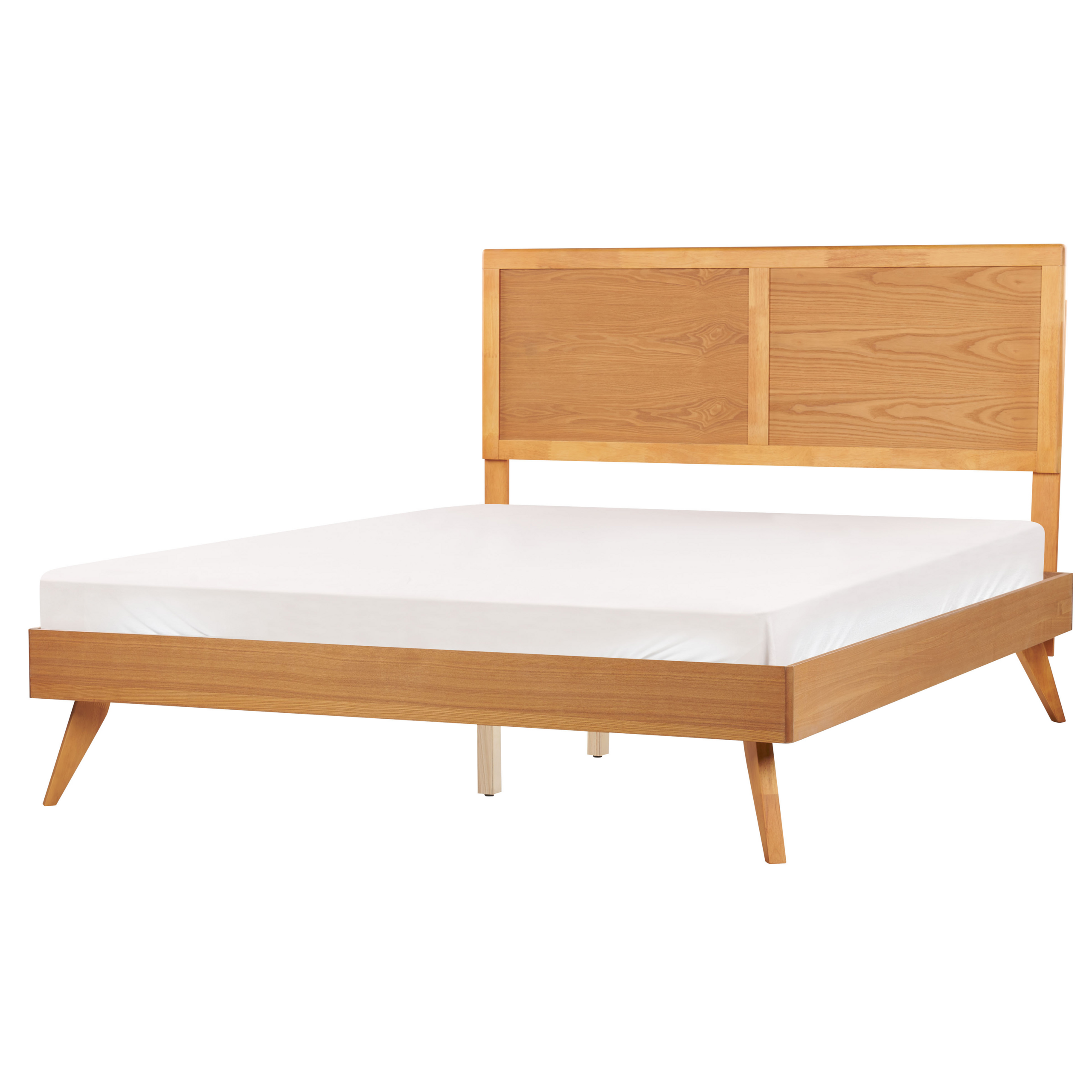 Seng ISTRES 160 x 200 cm Naturlig ask