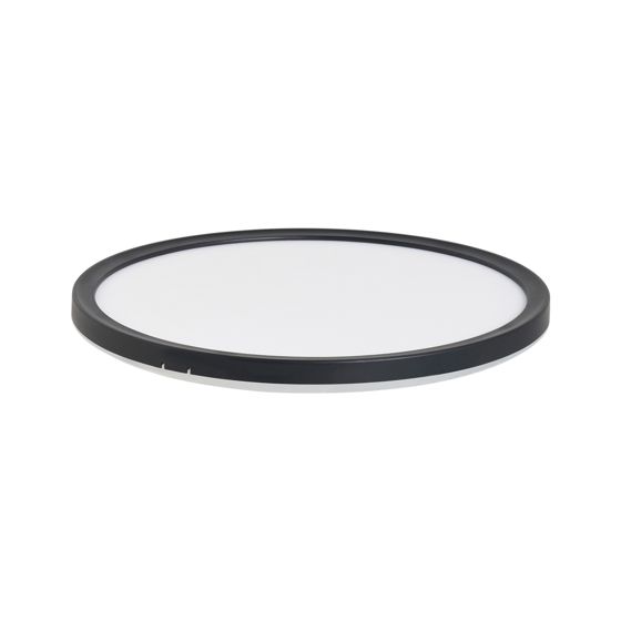 LED loftslampe VELORA Med fjernbetjening Med dæmpning Sort