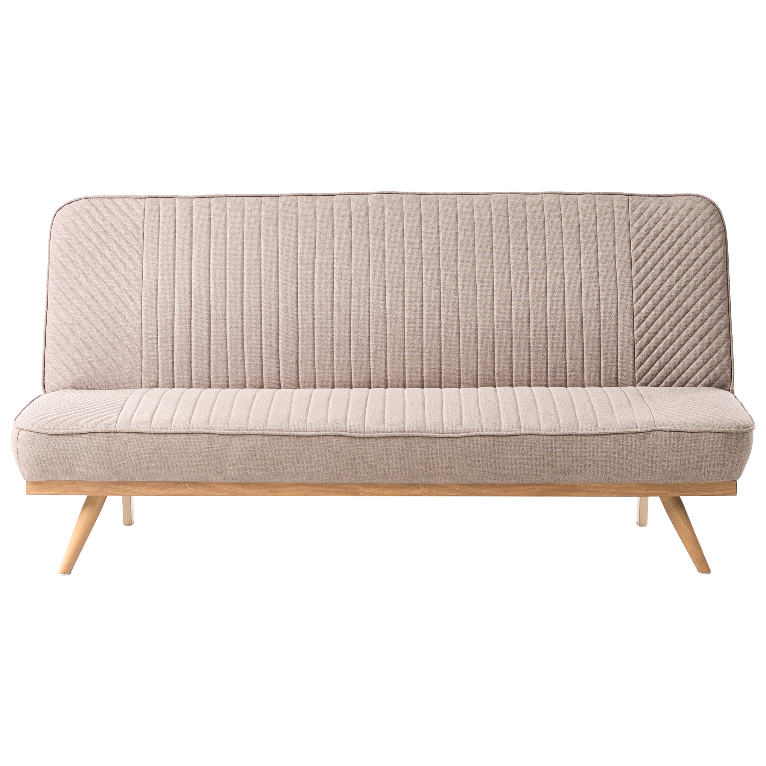 Sovesofa 2 personers KALFAFEL Lysebrun