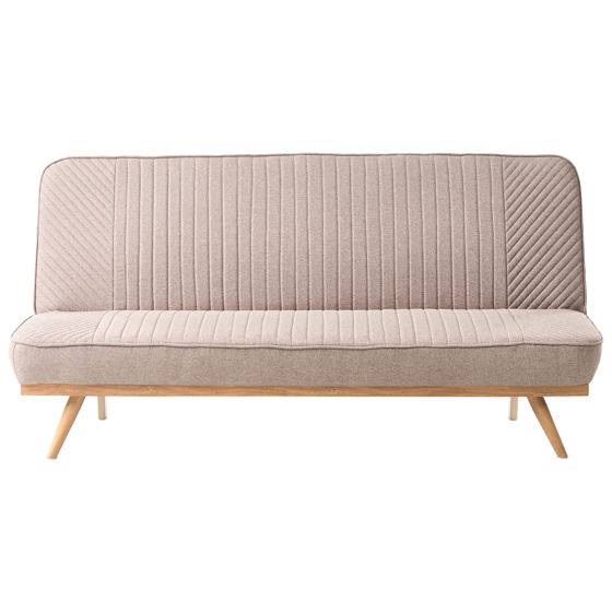 Sovesofa 2 personers KALFAFEL Lysebrun