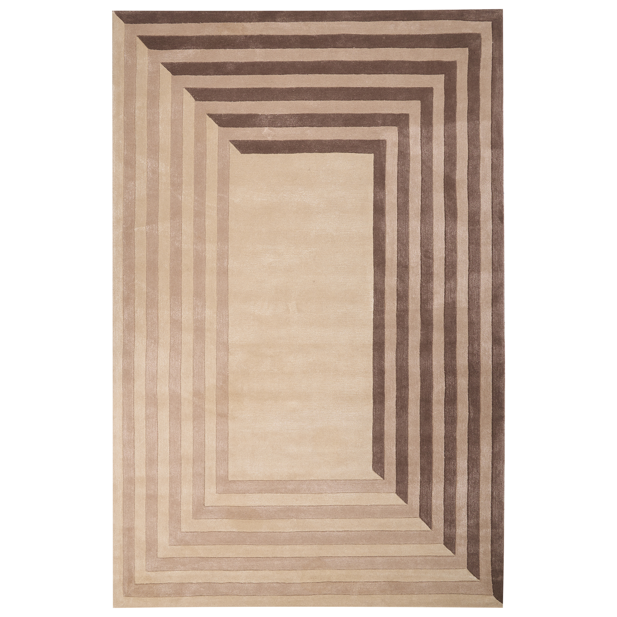 Gulvtæppe SARAI Beige 200 x 300 cm Viskose