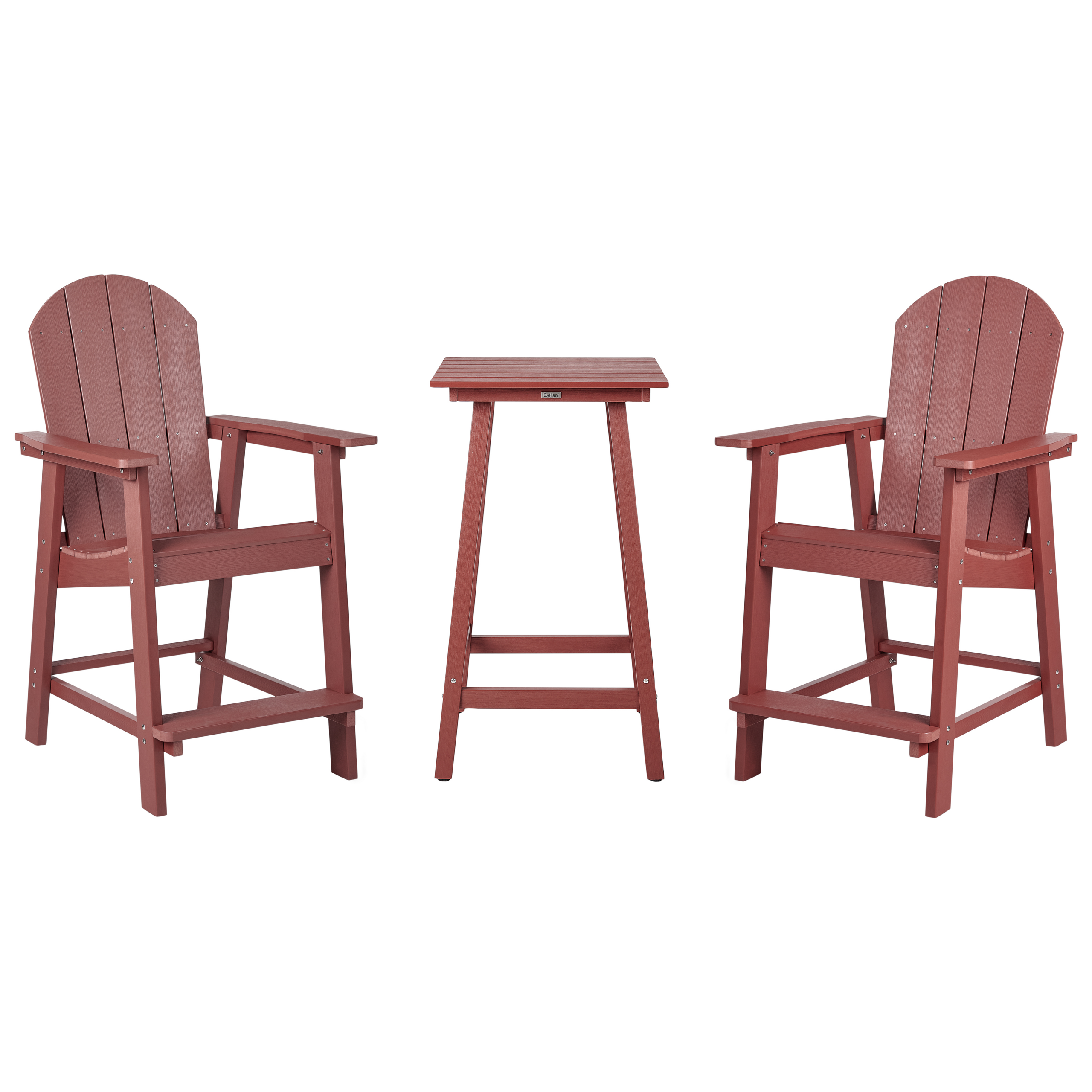 Altansæt ADIRONDACK Rød