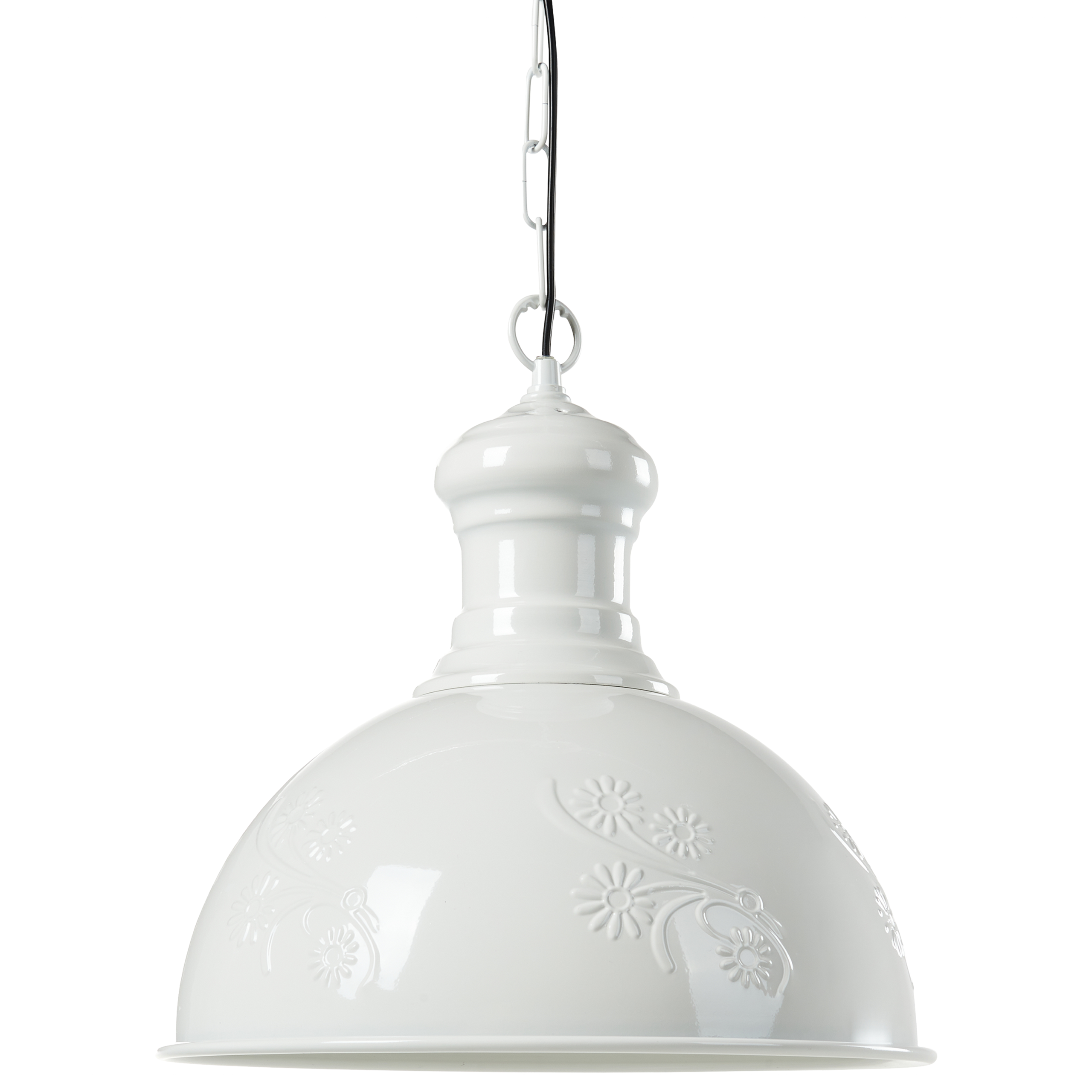 Loftlampe DIDESSA Metal Cremehvid