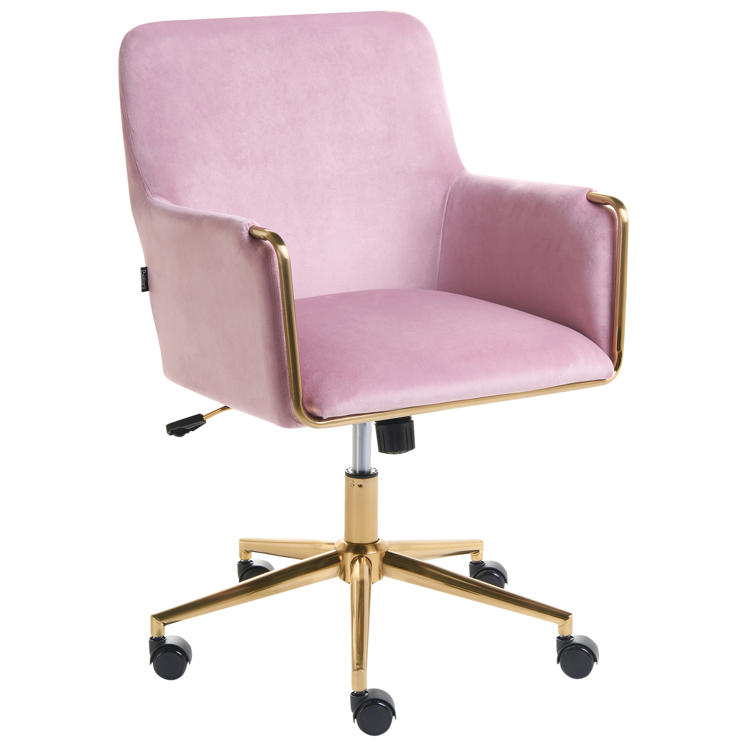Skrivebordsstol ALTONA Velour Pastellrosa