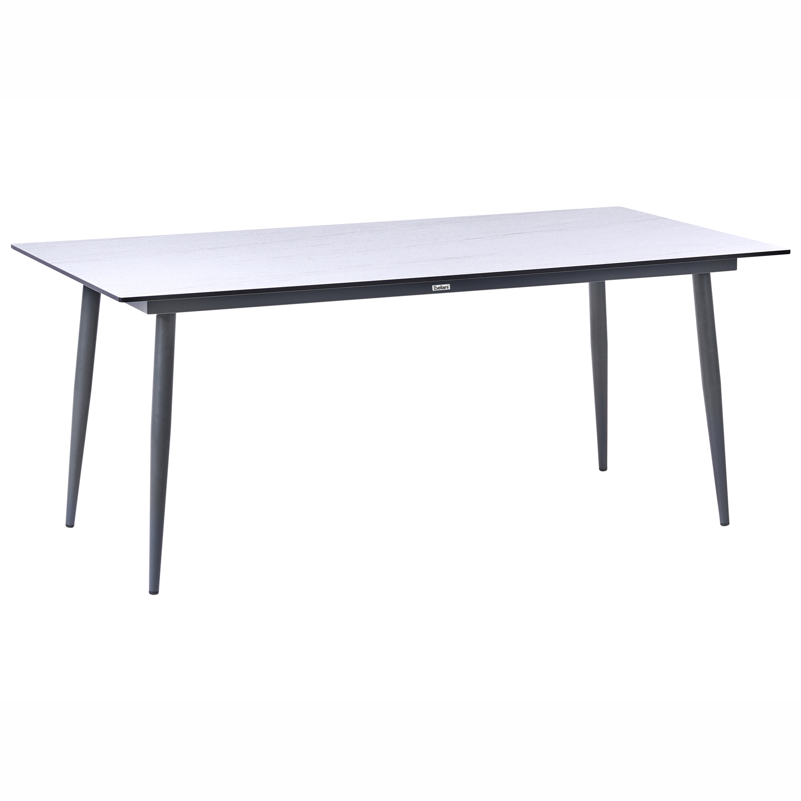 Havebord TOLENTINO 180 cm 90 cm Sten effekt Travertin Effekt