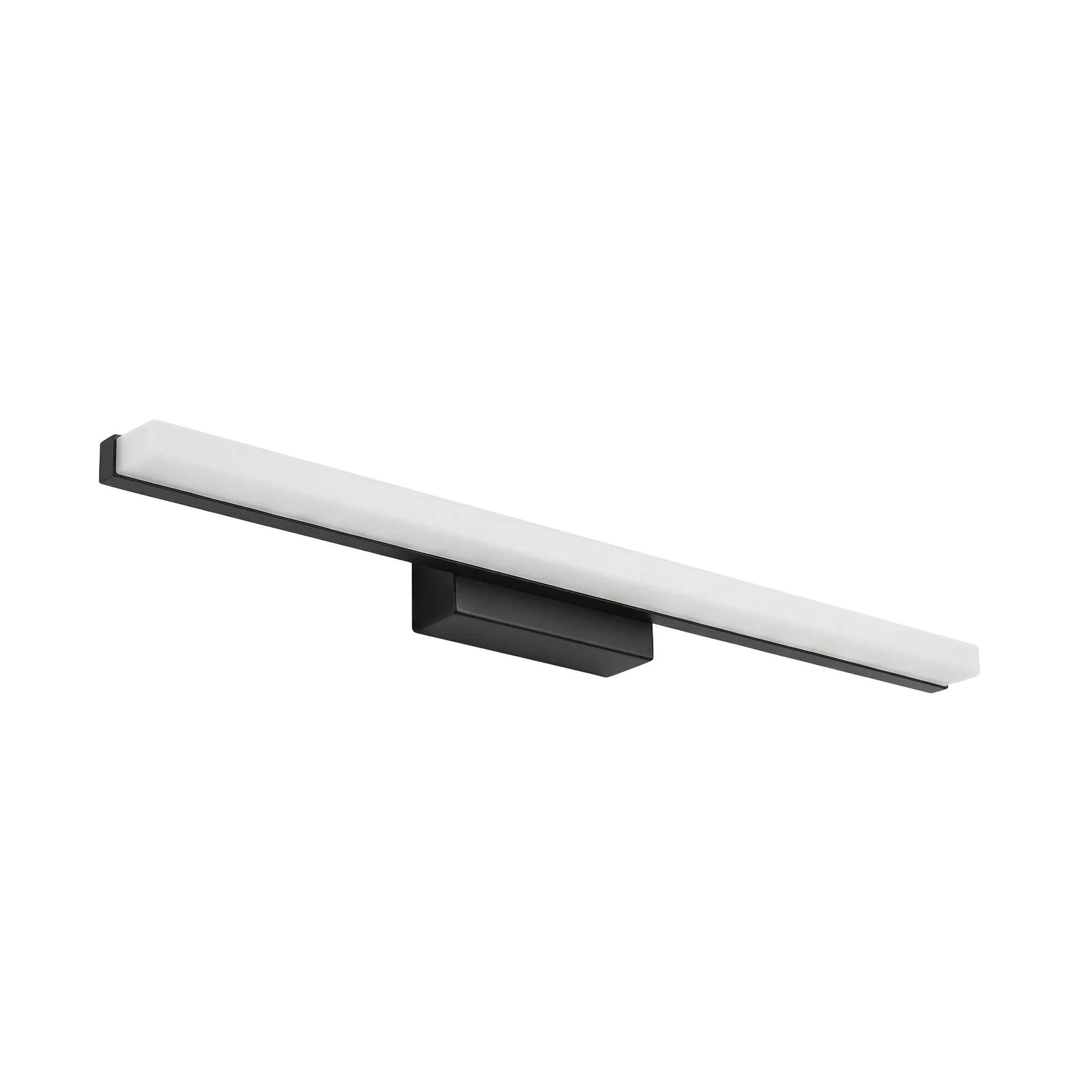 TOOLIGHT væglampe APP1855-1W BLACK LED Sort 60x7,5x5cm