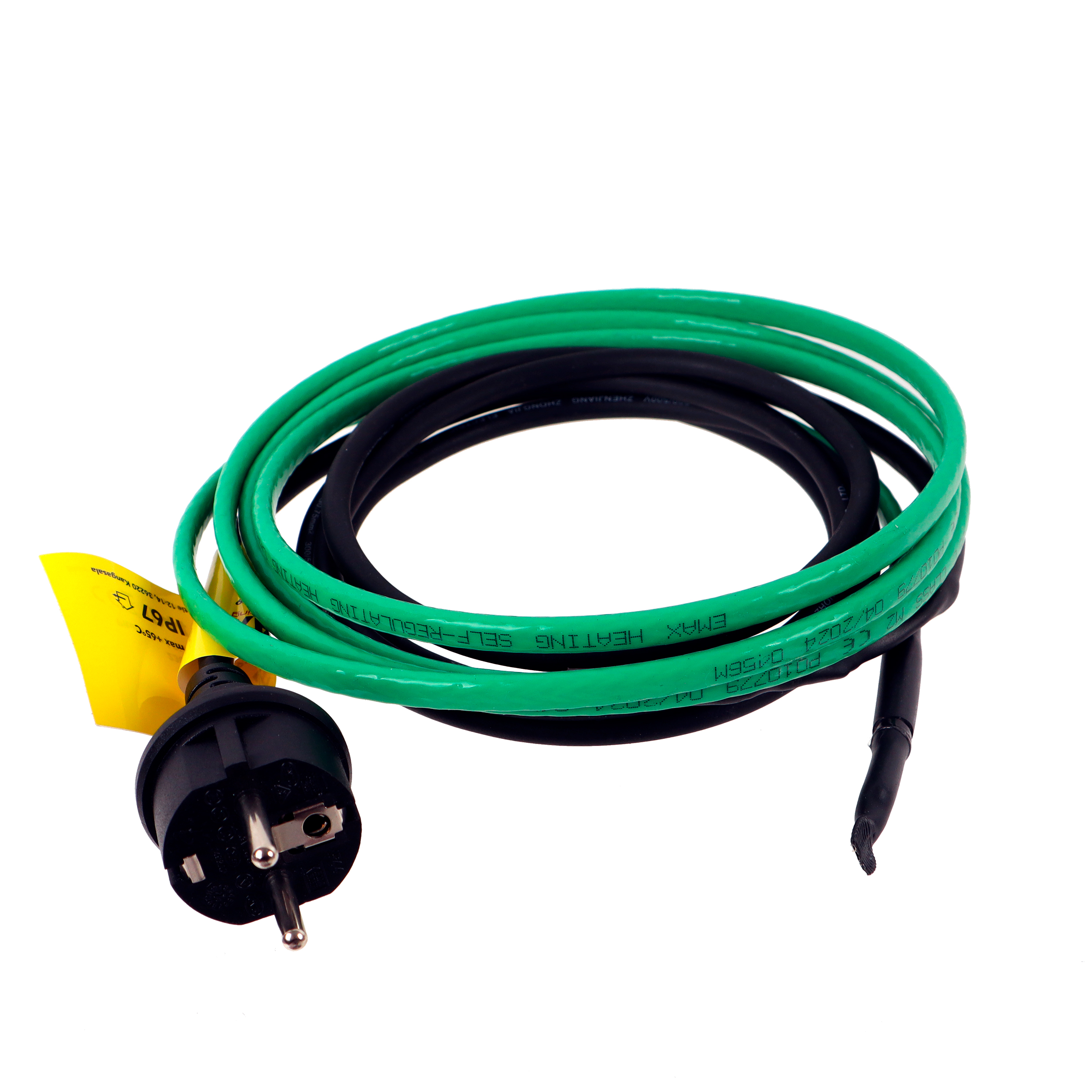 Emax Heating Selvregulerende frostsikringskabel 20W 230V med stikprop længde 2 meter