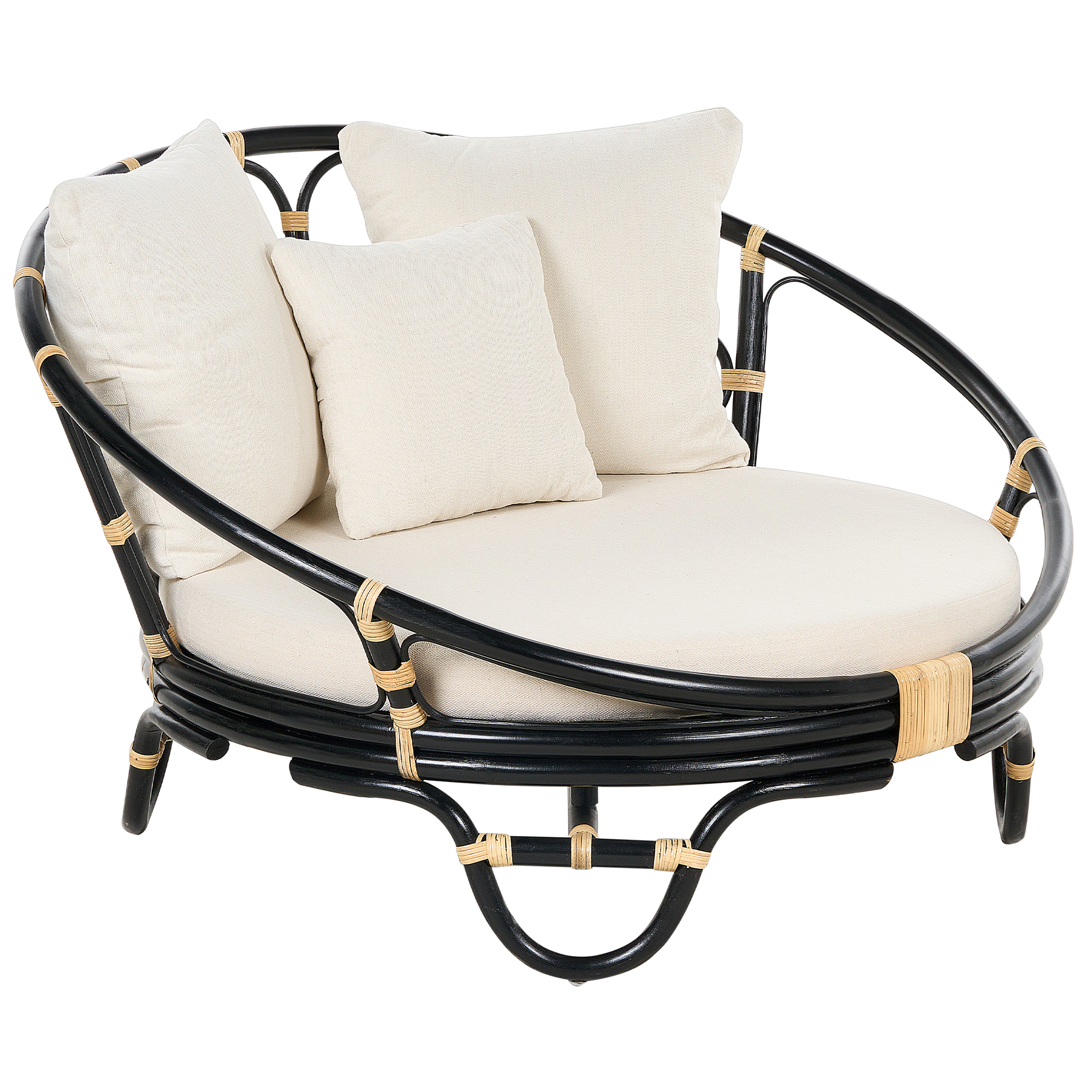 Elskovsrede ROSSANO Rattan Sort