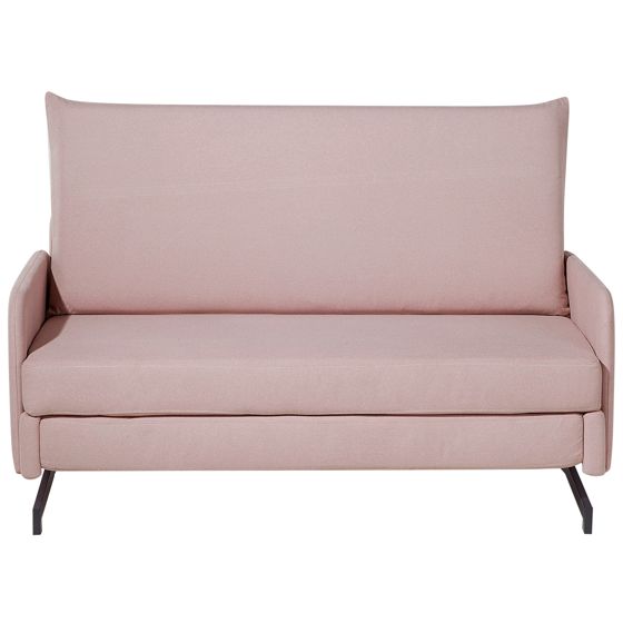 Sovesofa 2 personers BELFAST Lyserød