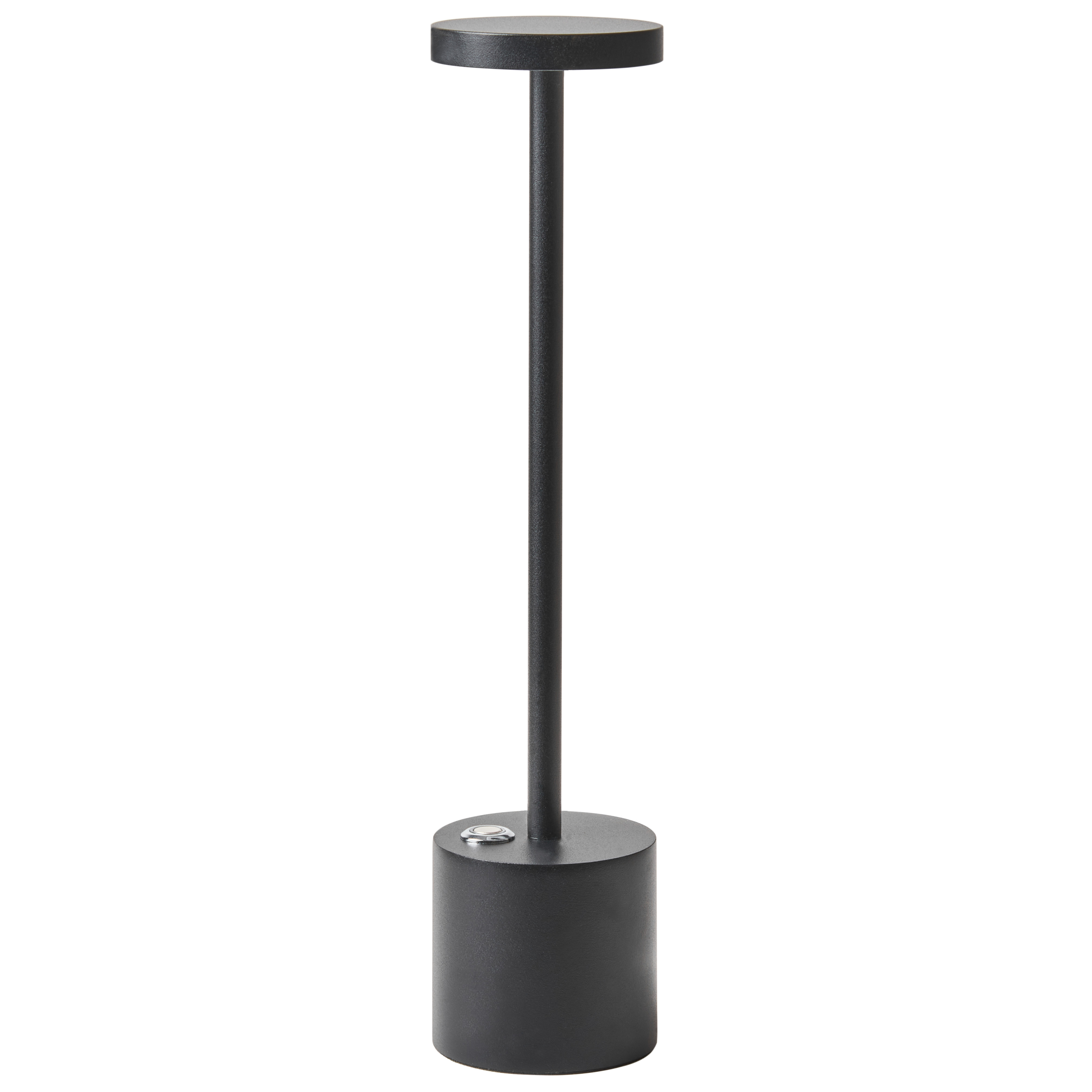 Trådløs LED-bordlampe LIZANDRO Med dæmpning Metal Sort