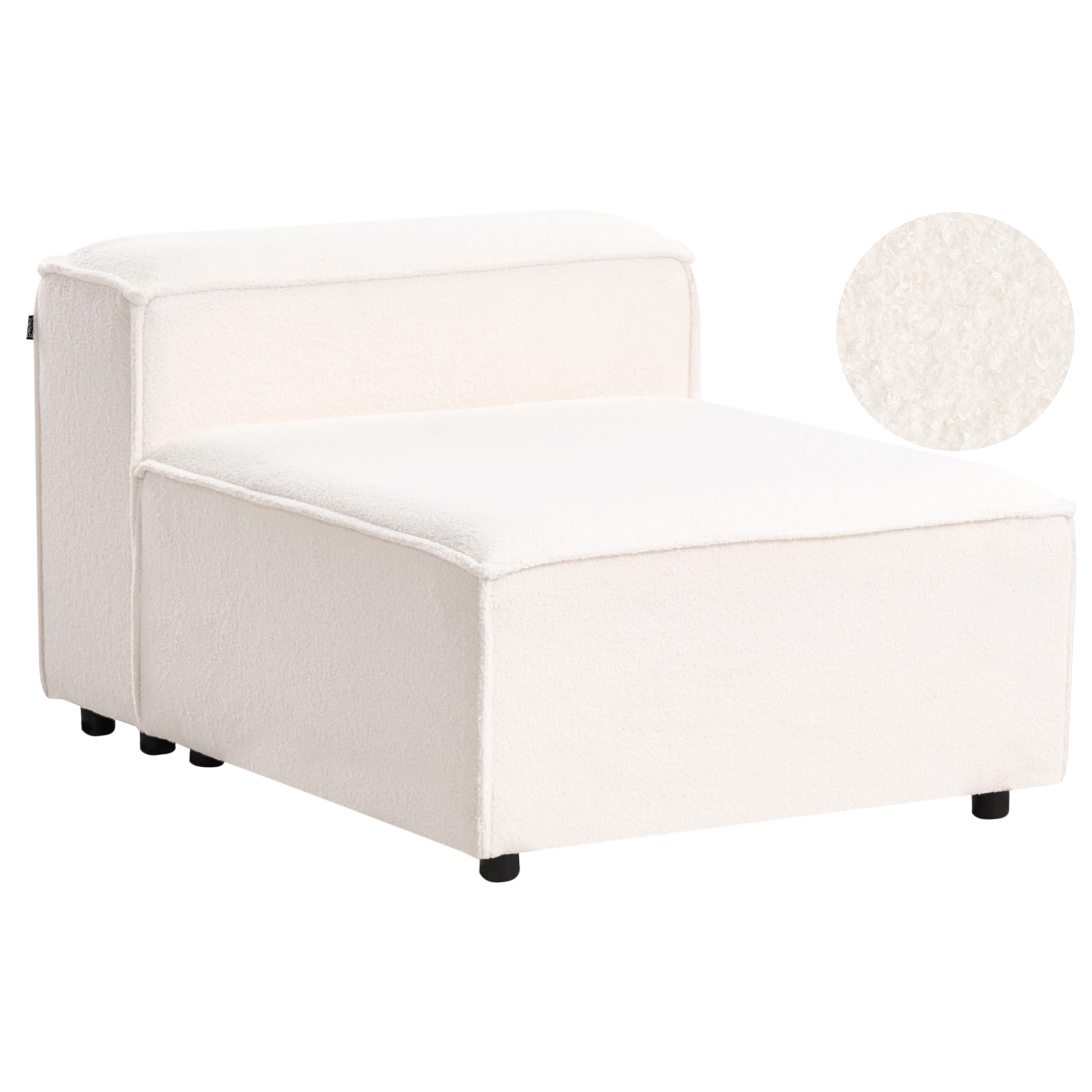 Stol Modul ARDAL Boucle Cremehvid