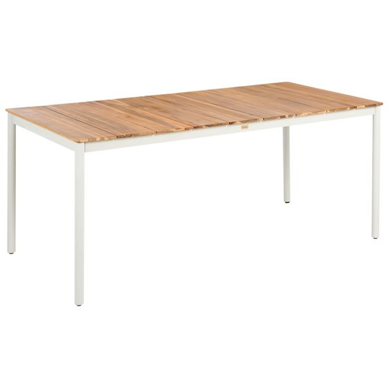 Spisebord til 6 GIOVINAZZO 180 cm 90 cm Akacietræ Brun