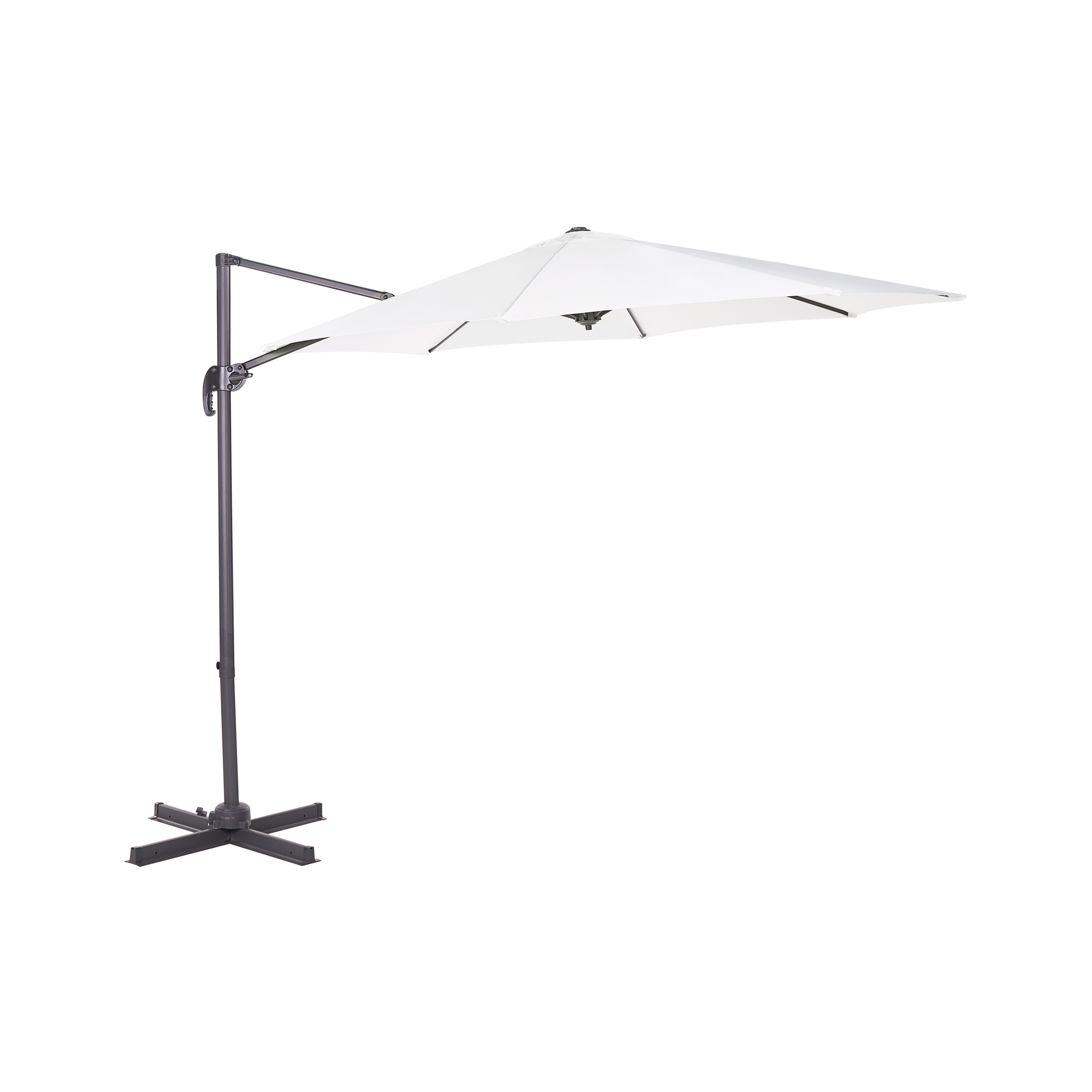 Cantilever parasol 294 cm SAVONA Cremehvid