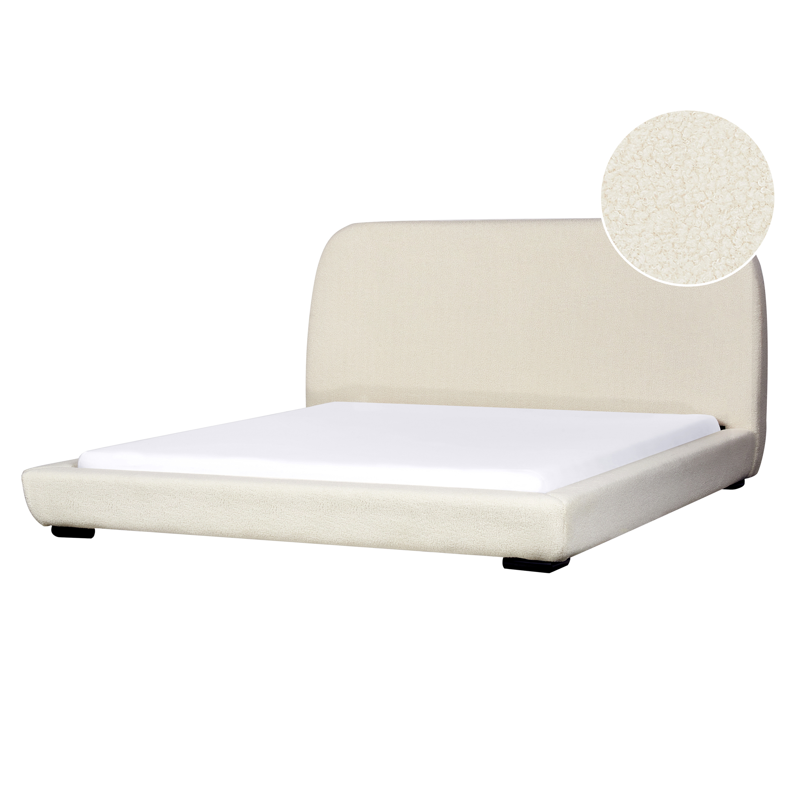 Seng Boucle ROISEL 180 x 200 cm Lys Beige