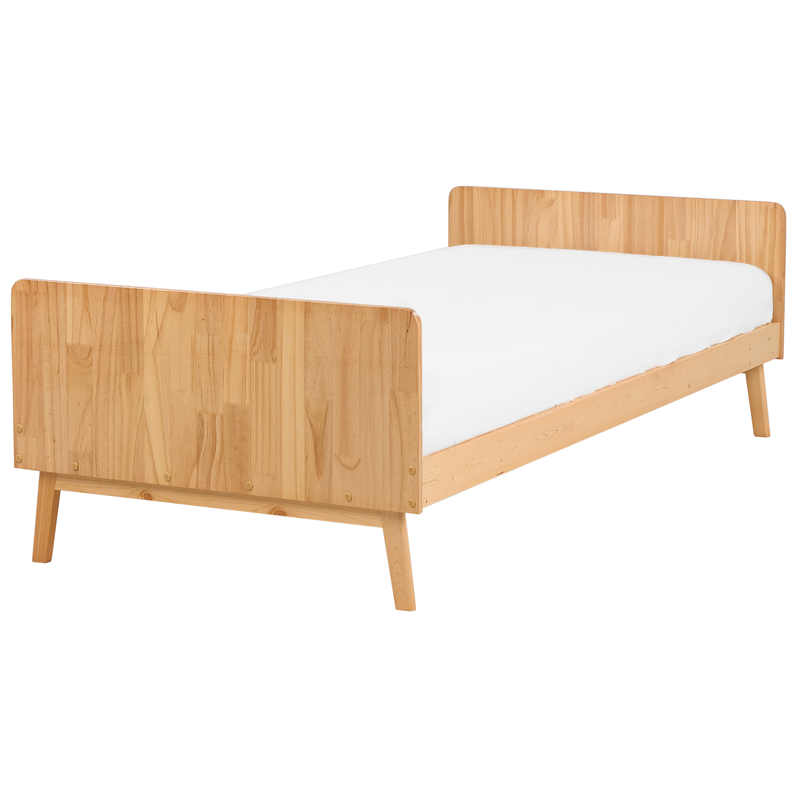 Seng Fyretræ BONNAC 90 x 200 cm Lysebrun