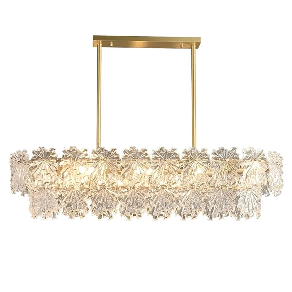TOOLIGHT hængende loftlampe APP1198-4CP Guld 78x20x24,5cm