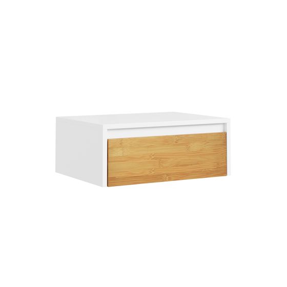 Nattbord med skuffe hvid 40.0x29.8x15.6 cm FBT174-E-WN