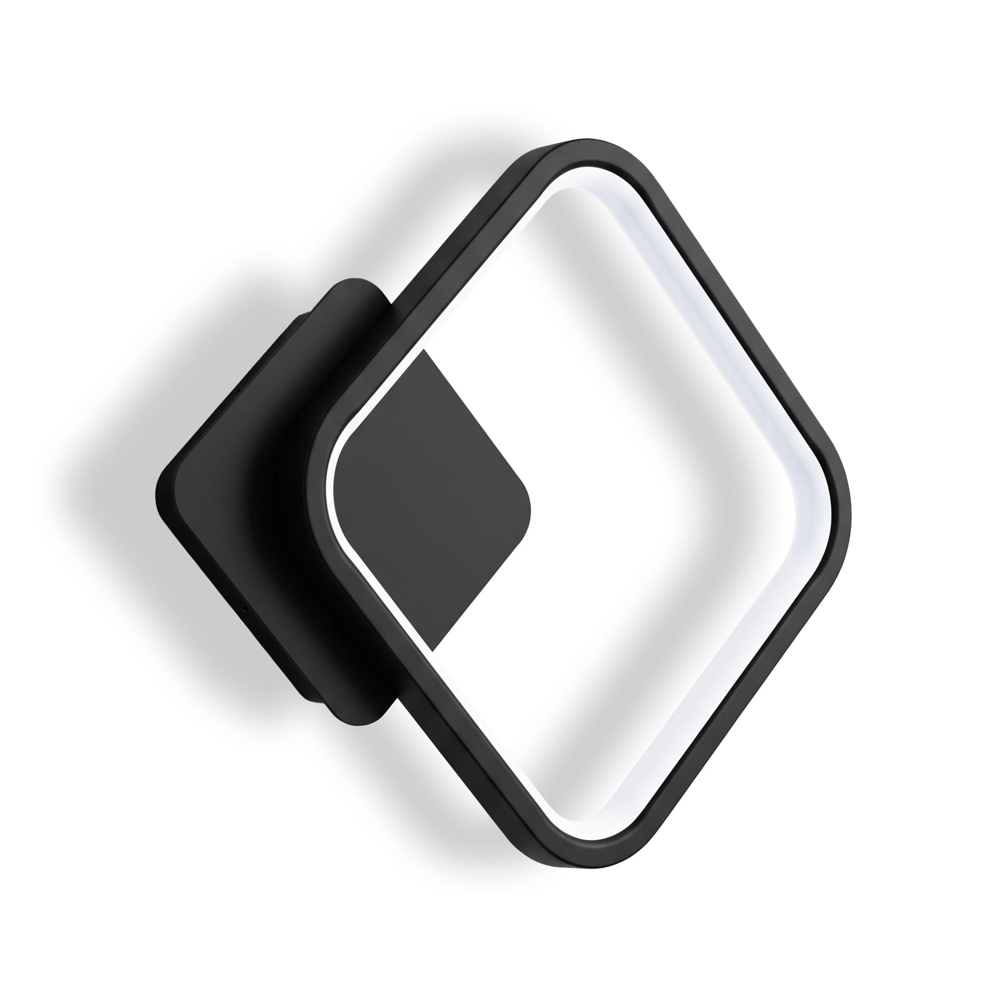 TOOLIGHT væglampe LHJ122-W LED Sort 5,5x22,5x22,5cm