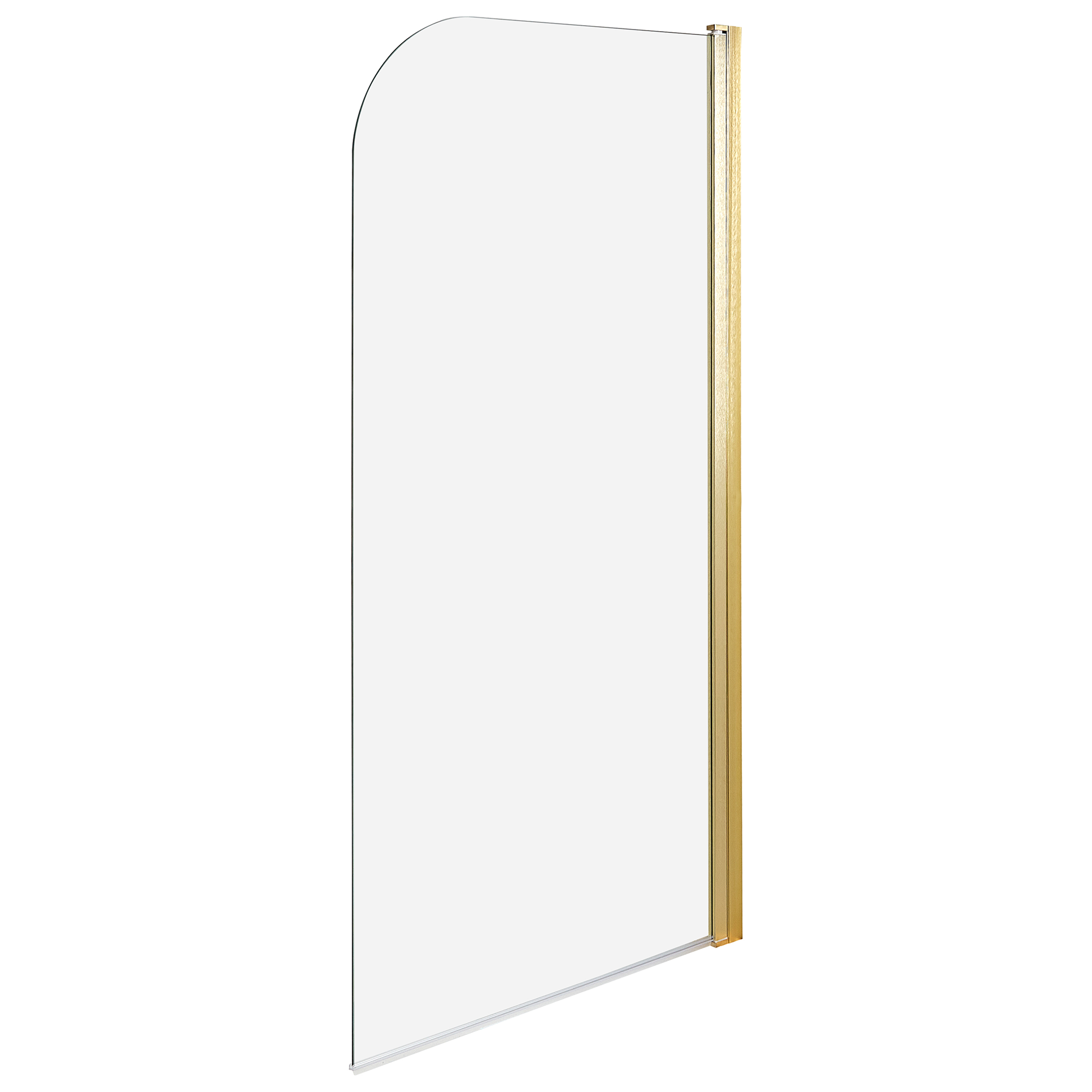 Brusebad skærm LAPAN 140 x 70 cm Guld