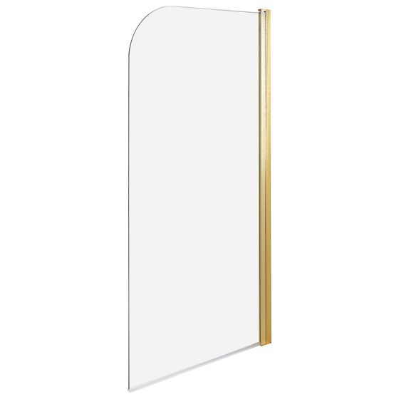 Brusebad skærm LAPAN 140 x 70 cm Guld