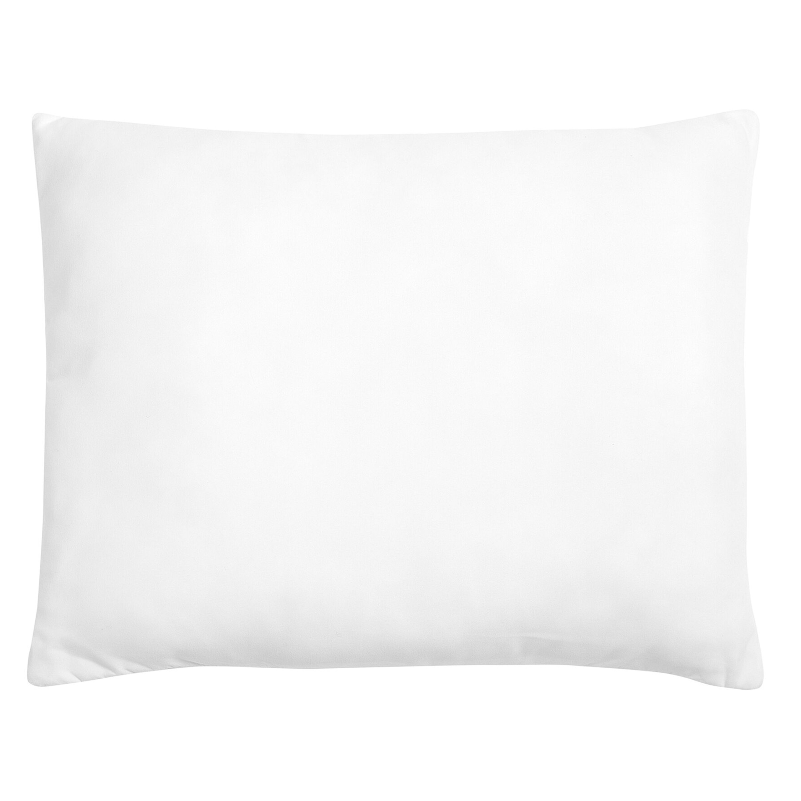 Hovedpude ERRIGAL Lav 50 x 60 cm Microfiber Hvid