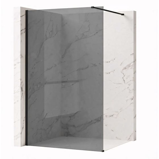 REA brusevæg Flexi Grey 80 Sort, 120x80x195cm