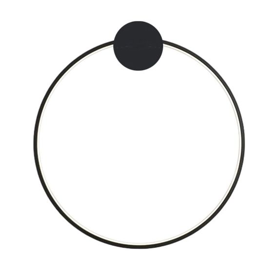 TOOLIGHT væglampe LED APP1386-CW, Sort, 40x7,5x43cm
