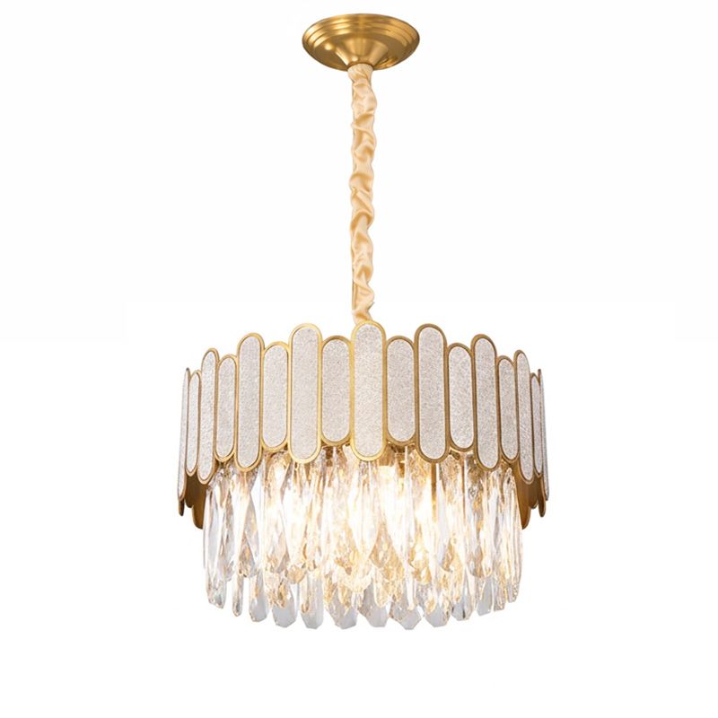 TOOLIGHT hængende loftlampe APP1746-4CP 40cm Guld 39x39x4cm