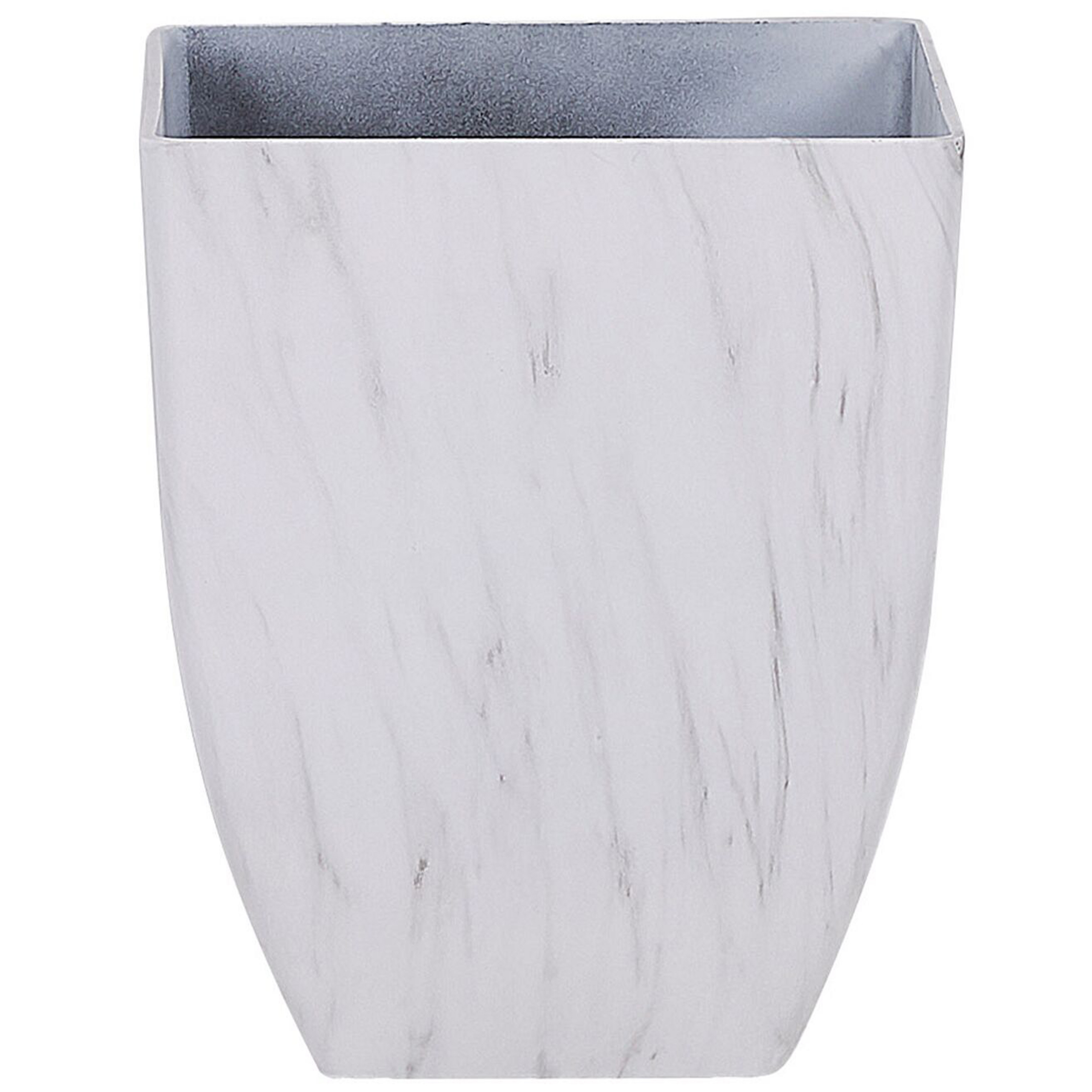 Urtepotte MIRO 35 cm Hvid marmor