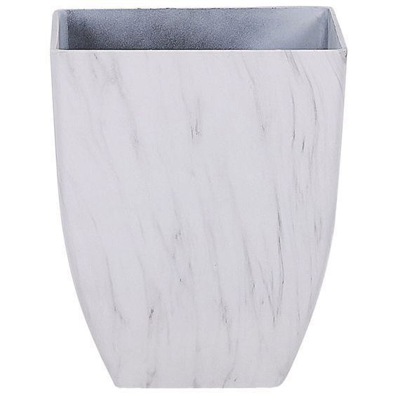 Urtepotte MIRO 35 cm Hvid marmor