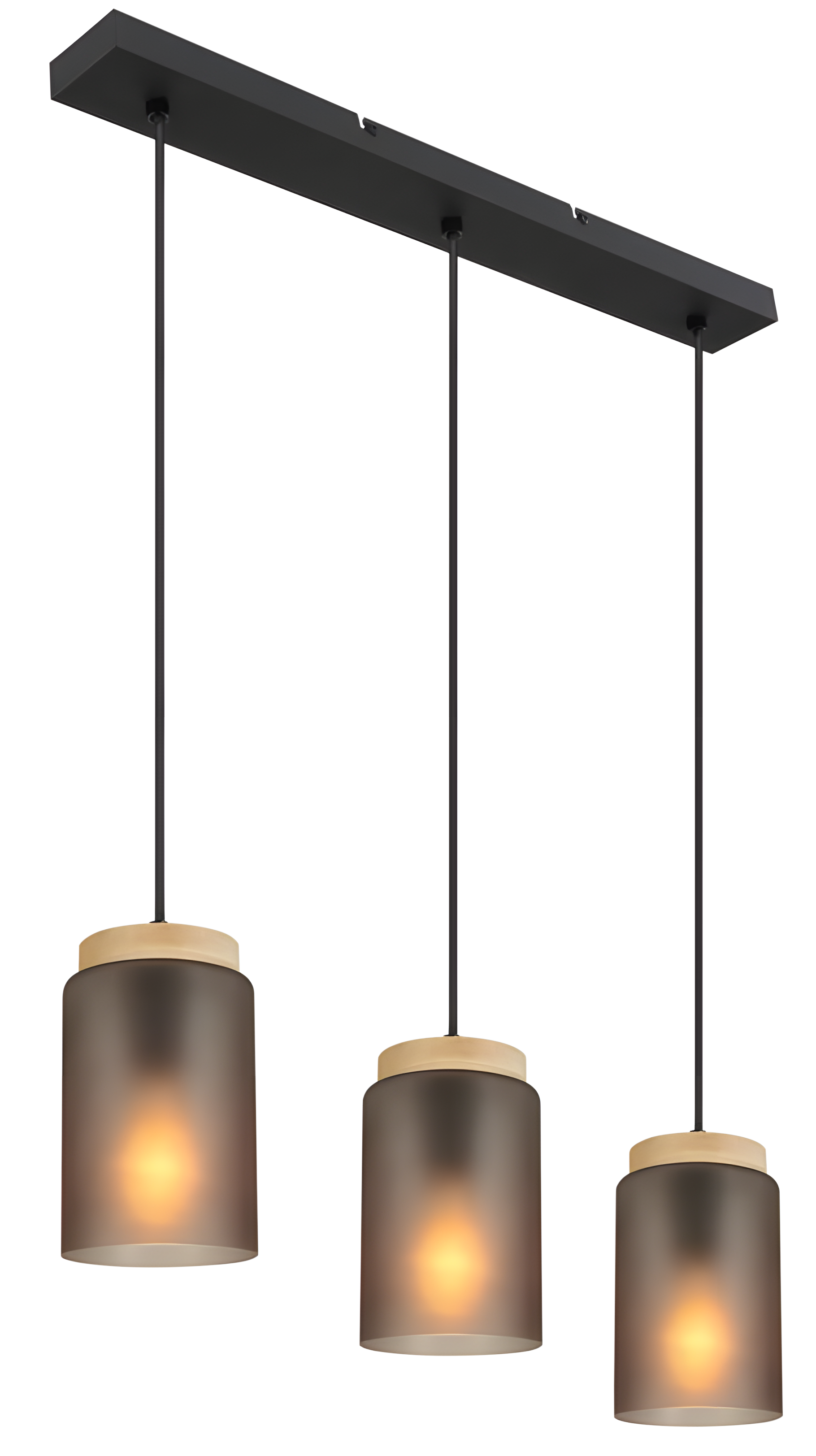 TOOLIGHT hængende loftlampe APP1812-3CP Grå 60x60x17cm