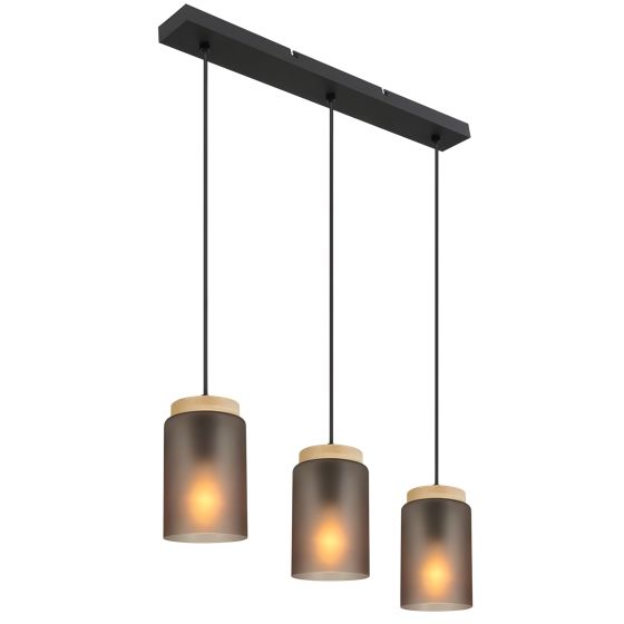 TOOLIGHT hængende loftlampe APP1812-3CP Grå 60x60x17cm