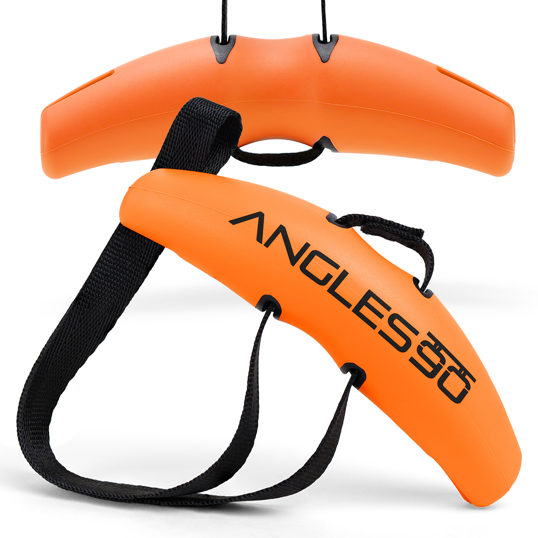 Angles90® lat pulldown-greb – ergonomiske 90° håndtag til pull up-stang og kabeltræk
