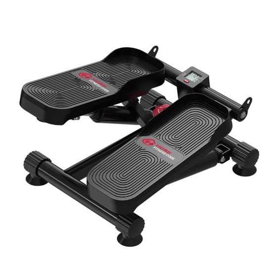 Mini hydraulisk stepper med modstandsbånd til hjemmetræning