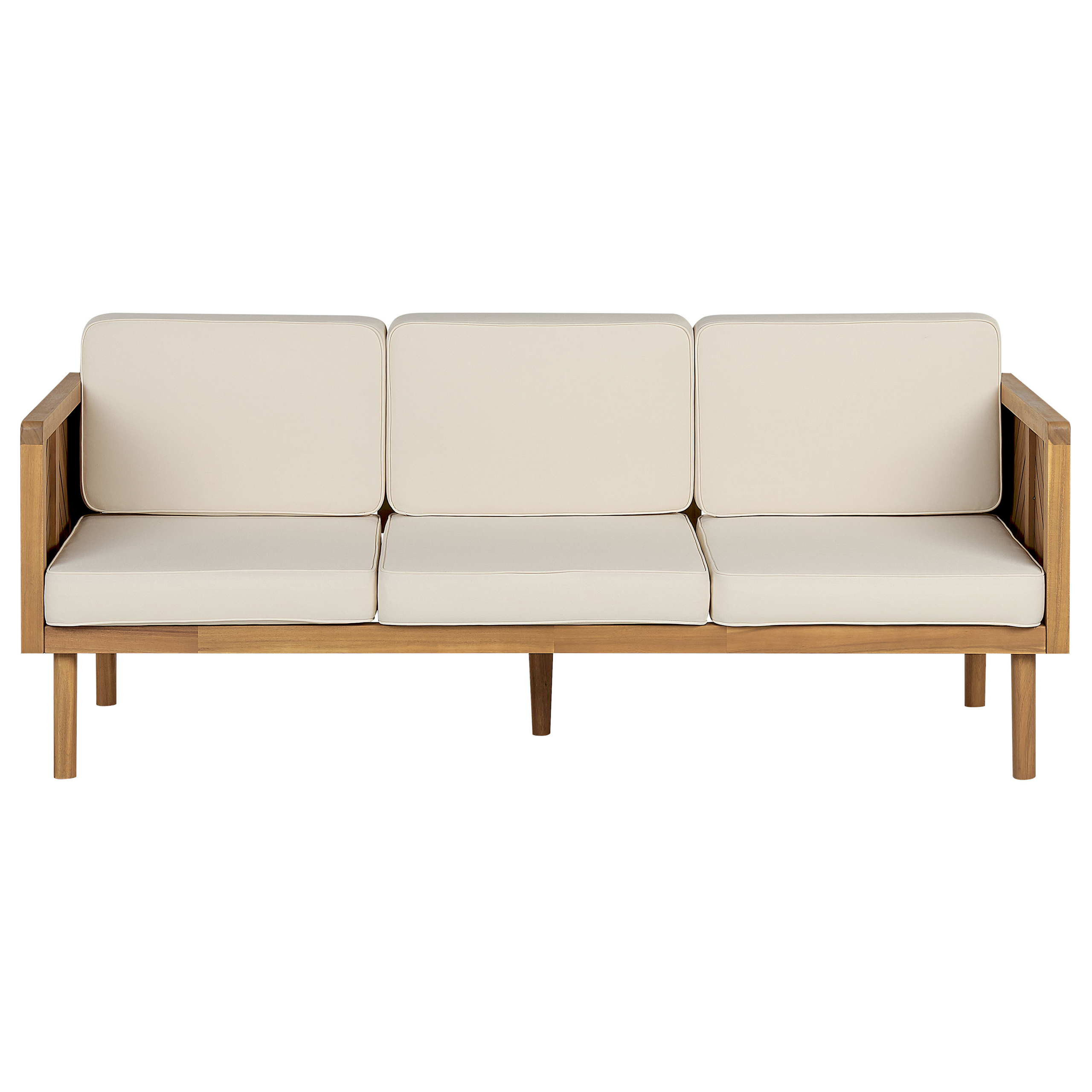 Havesofa 3 personers BARATTI Akacietræ Brun