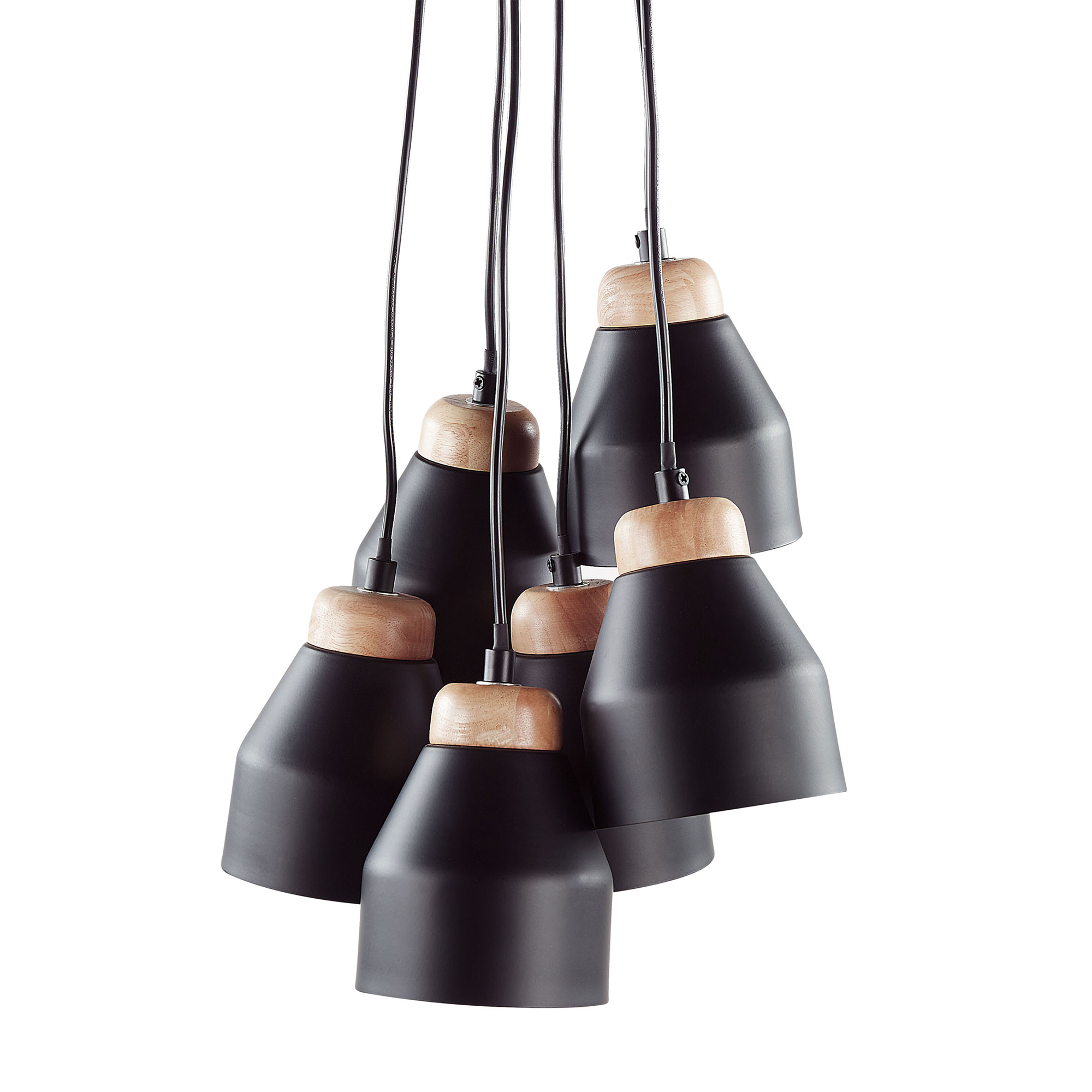Loftlampe CESTOS Metal Sort