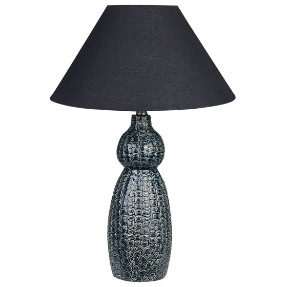 Bordlampe MATINA Keramik Sort