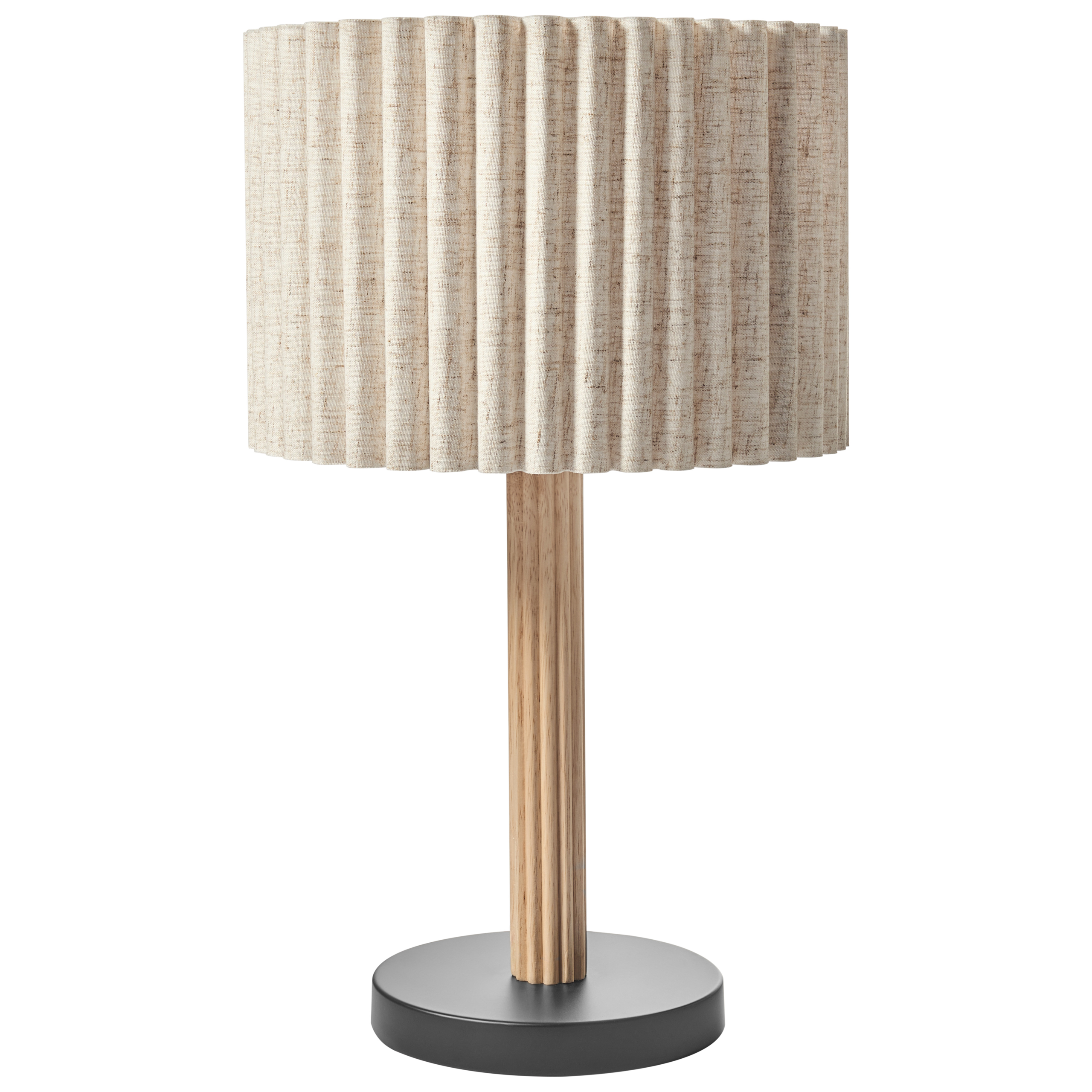 Bordlampe BELESSA Hør Lys Beige