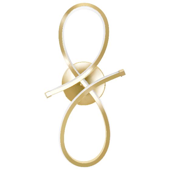 TOOLIGHT væglampe LED APP1051-W Guld 10x16,5x35,5cm