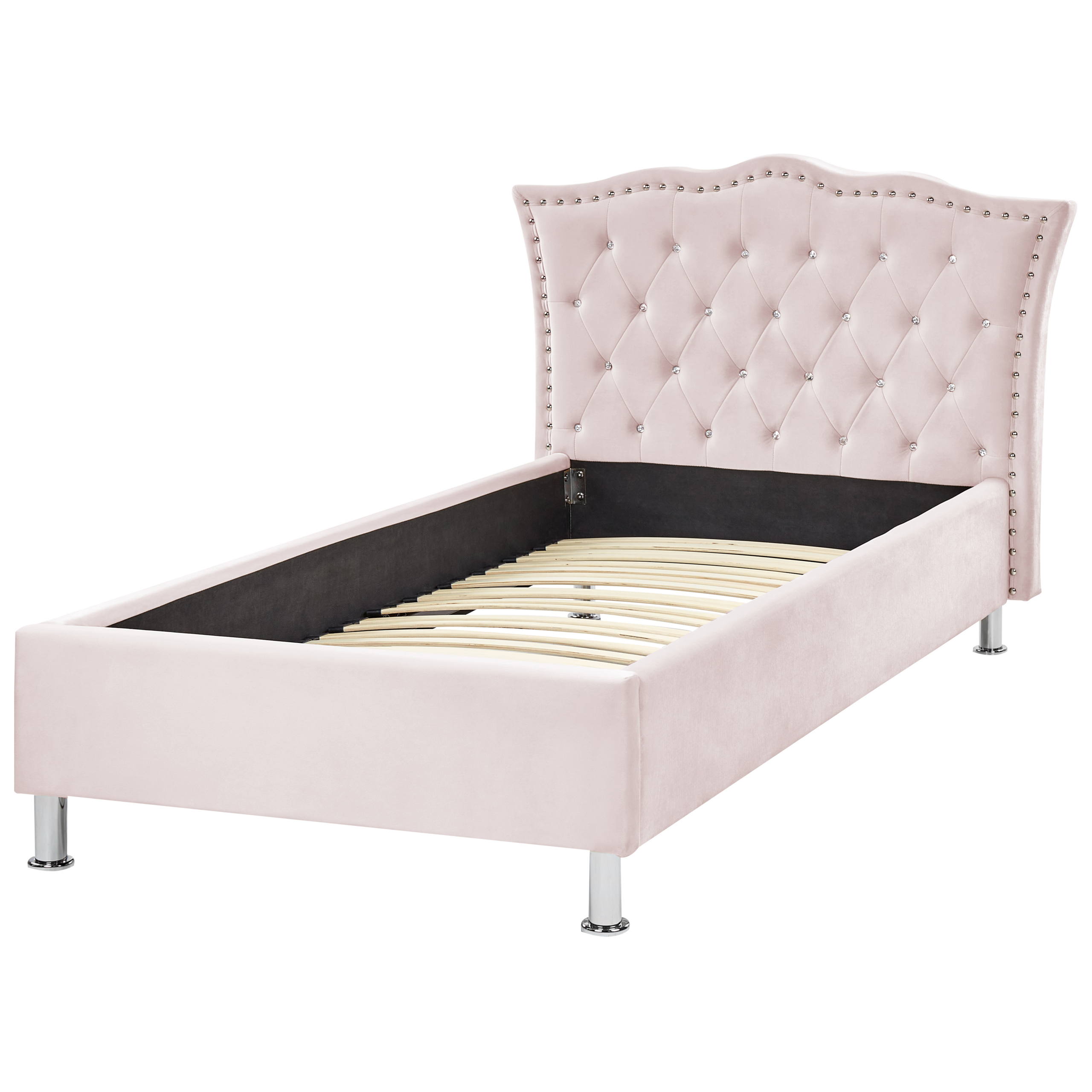 Seng Velour METZ 90 x 200 cm Pastellrosa