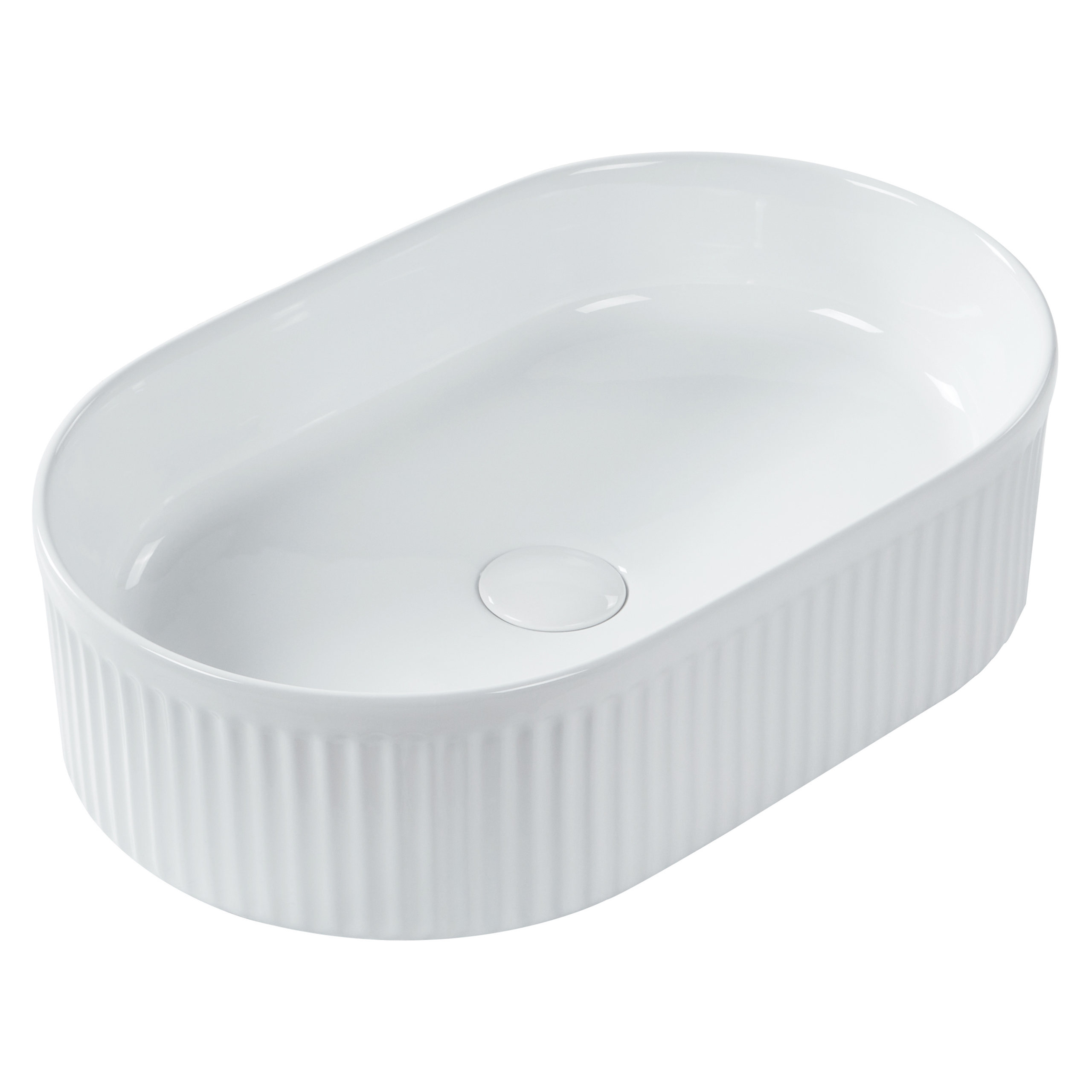 Vask til bordplade GELDO 49 x 31 cm Keramik Hvid