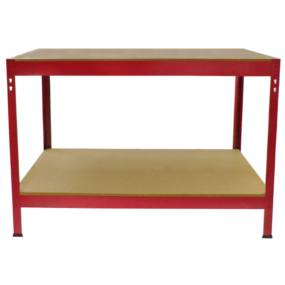 Q-RAX Rødt Skrivebord 100cm