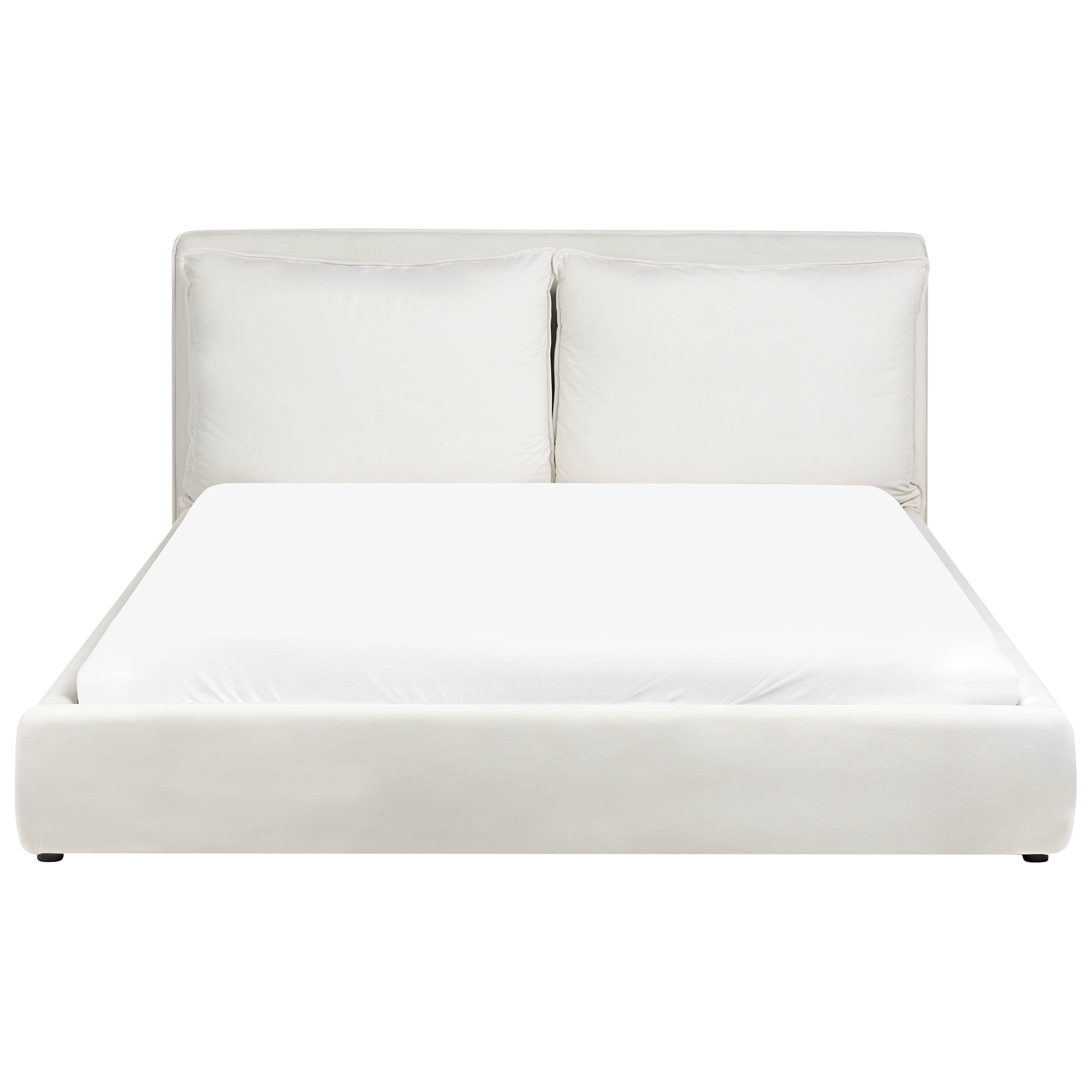 Vandseng Velour BAJONNA 180 x 200 cm Cremehvid