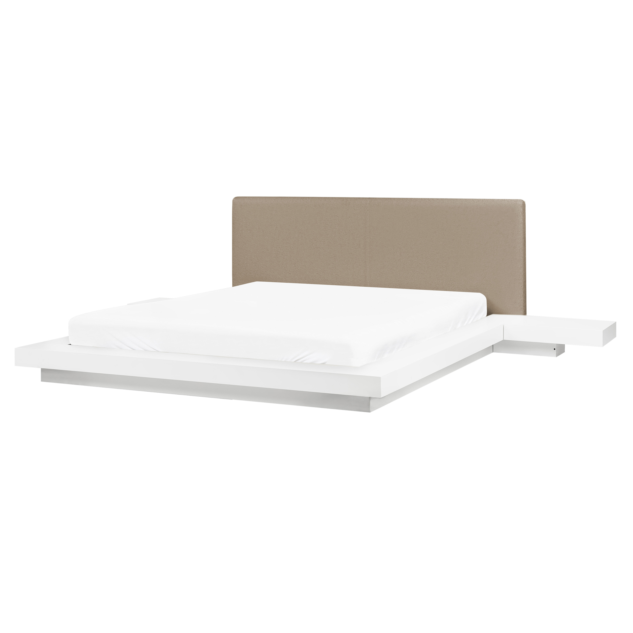 Vandseng Boucle ZEN 160 x 200 cm Hvid