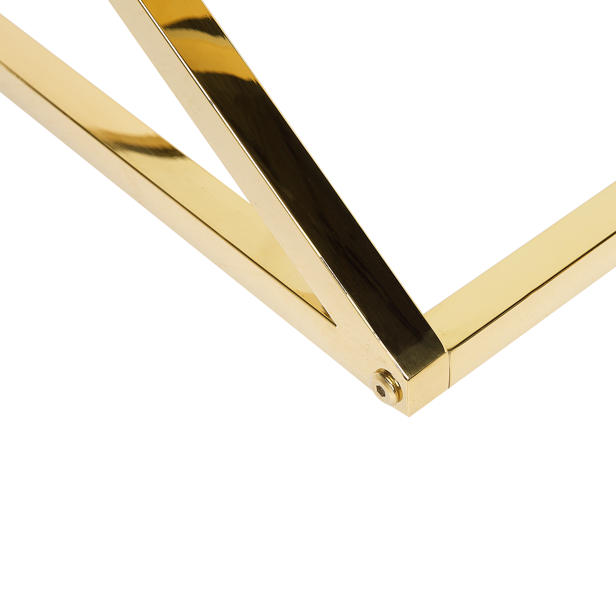 Sofabord BEVERLY Glas Guld