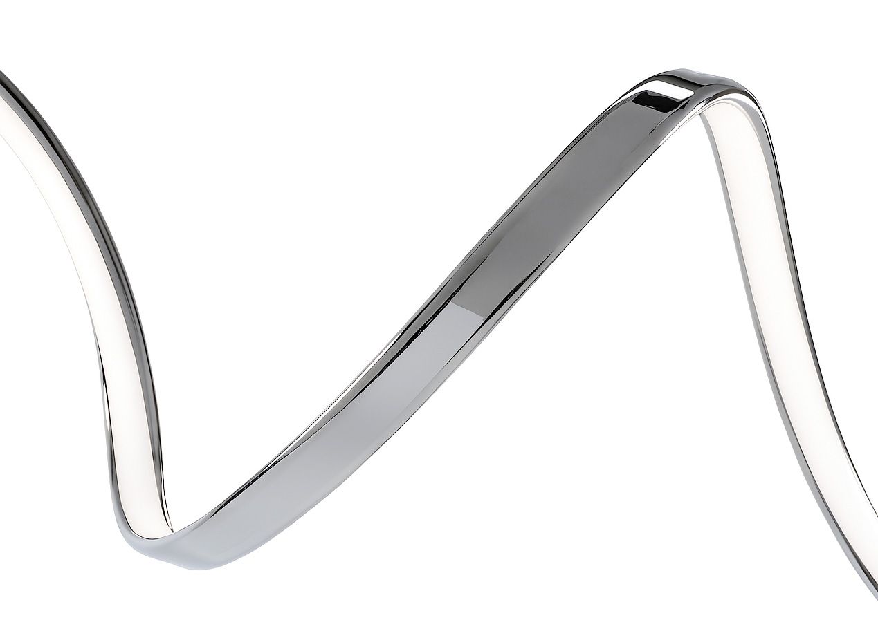TOOLIGHT hængende loftlampe LHJ025-CP LED Krom 90x30x25cm